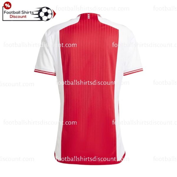 the back of Ajax Amsterdam Home Men Shirt 23-24