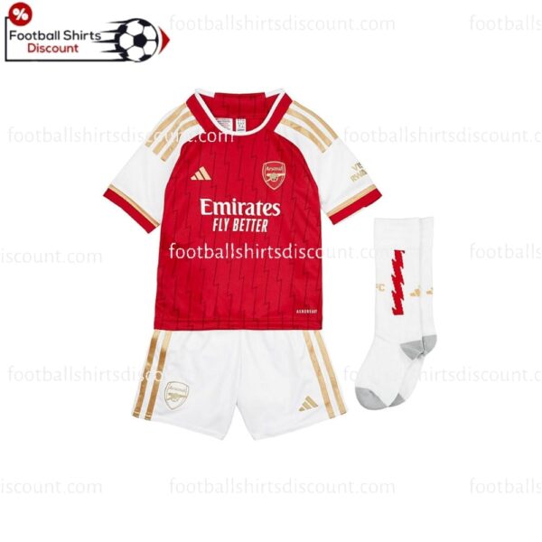 Arsenal Home Kids Kit 2023/24
