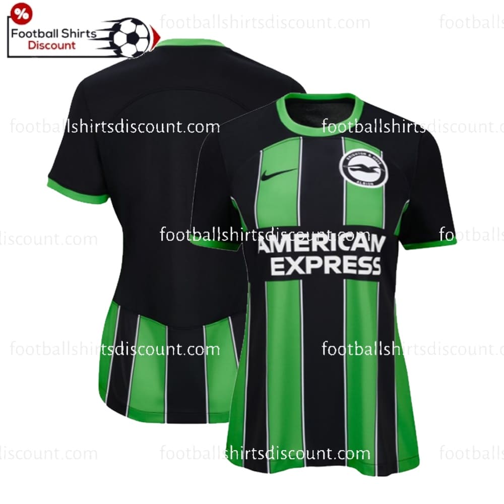 Brighton Away Women Football Shirt Discount 2023/24