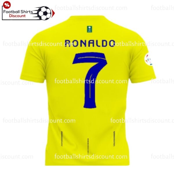 Al Nassr Home Football Shirt Ronaldo 7 23 24