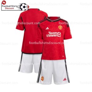 Man Utd Home Kids Kit 2023/24