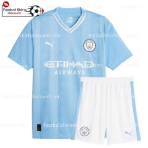 Manchester City Home Adult Football Kit 23-24