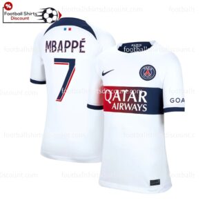 PSG Away Mbappe 7 Men Football Shirt Discount 2023/24