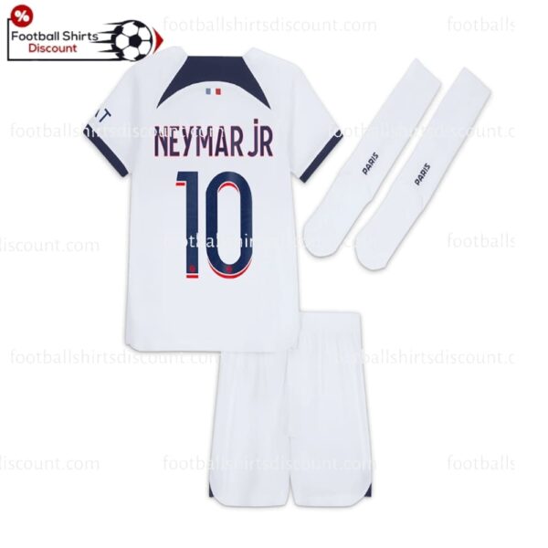 PSG Away Neymar Jr 10 Kid Football Kit Discount 2023/24