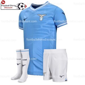 SS Lazio Home Kids Football Kit 23 24