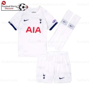 Tottenham home kid football kit 23-24