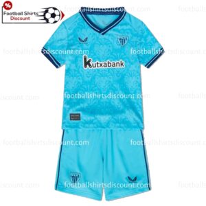 Athletic Club Bilbao Away Football Kid Kit 2023/24