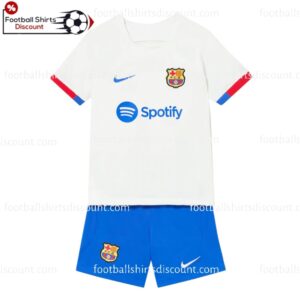 Barcelona Away Football Kid Kit 2023/24