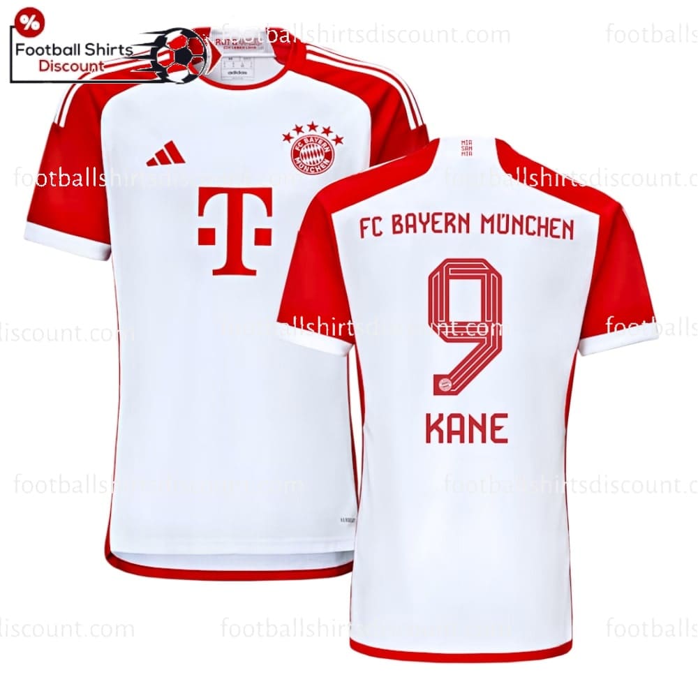 Bayern Kane 9 Home Men Football Shirt 23 24