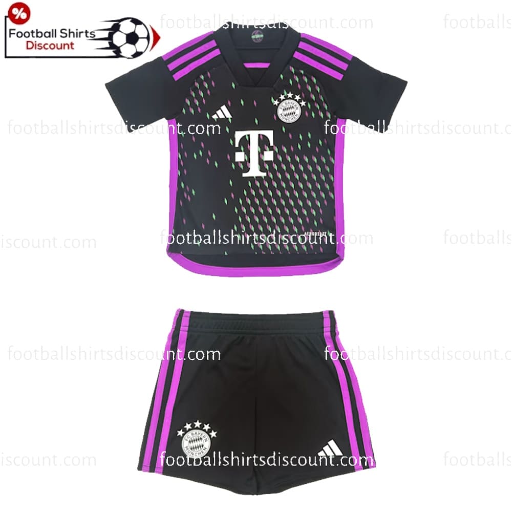 Bayern Munich Away Kid Kit 23-24