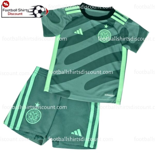 Celtic Third Kids Football Kit 23 24