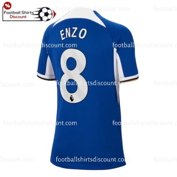 Chelsea Home Men Shirt 23-24 Enzo 8 Printed