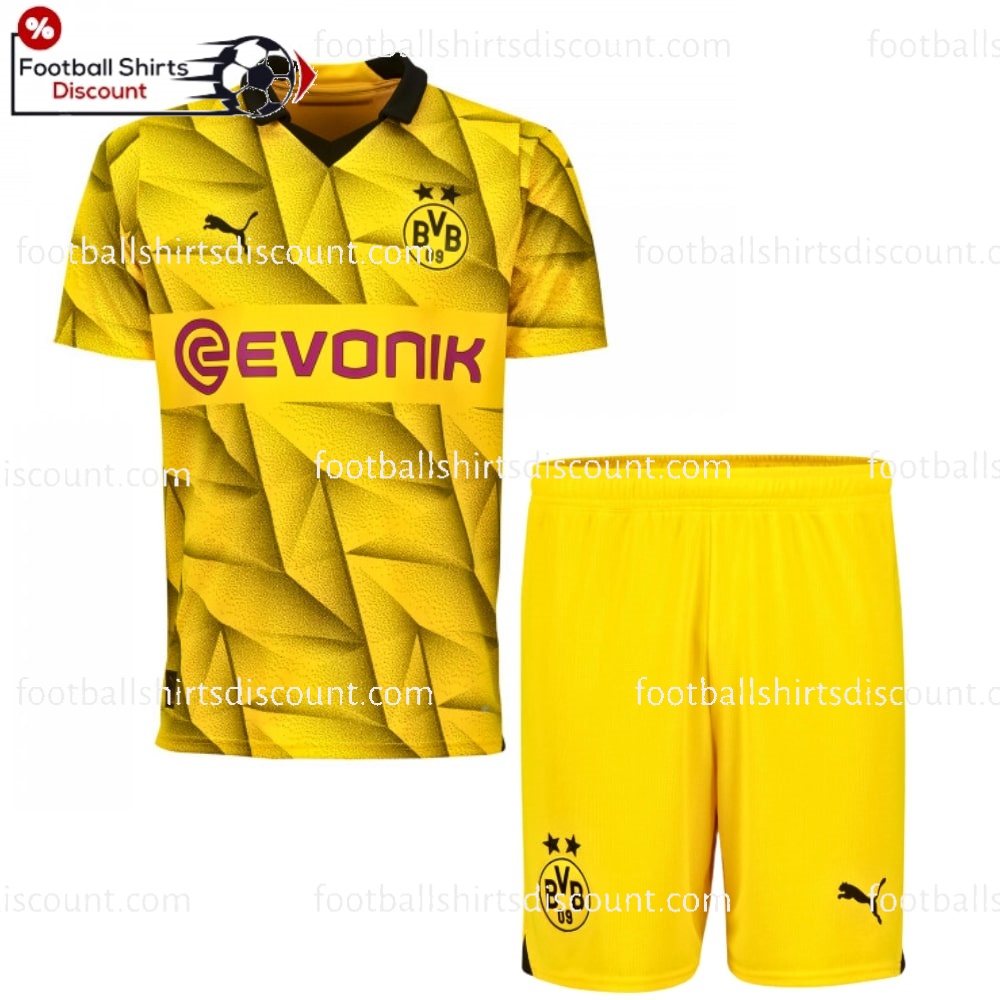 Dortmund Third Kid Football Kit 23 24