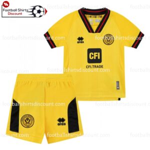 Sheffield United Away Kid Kit 2023-24