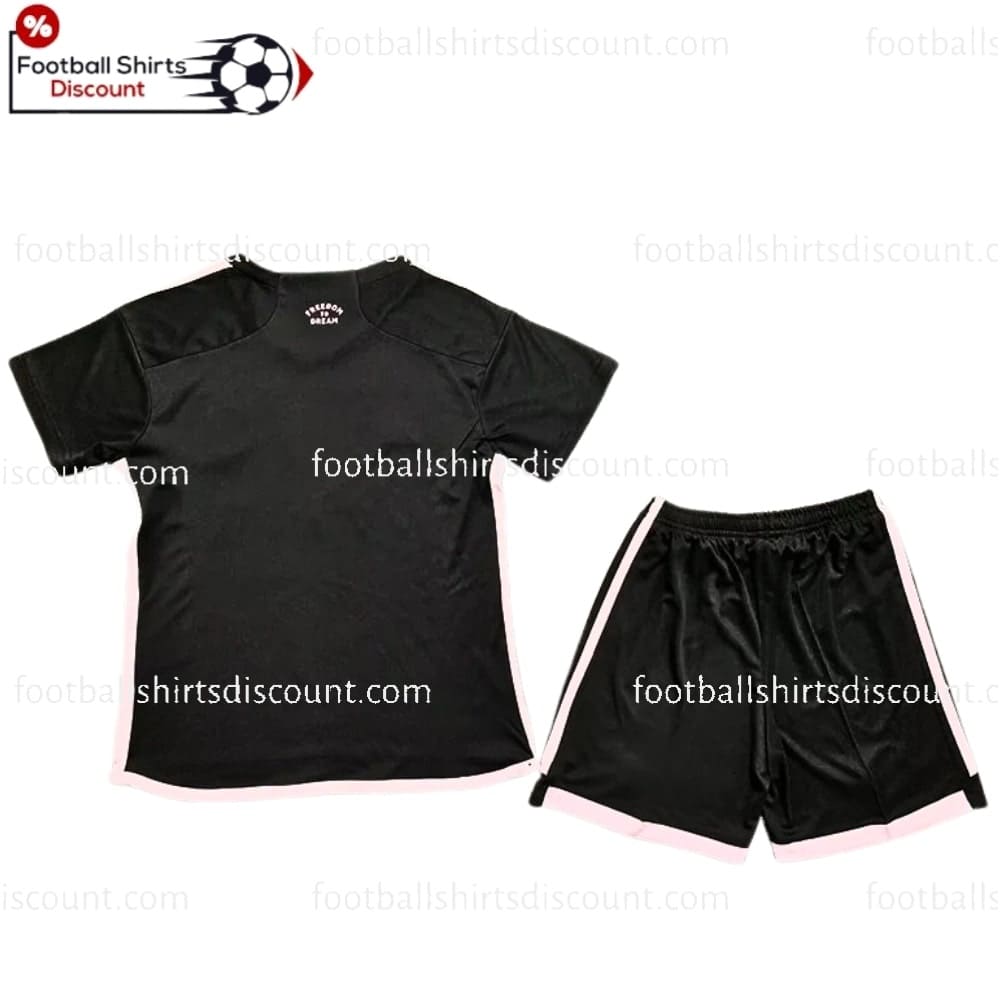 Inter Miami Away Kids Football Kit 23 24 football shirts discount