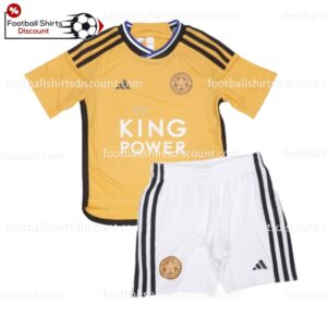 Leicester City Third Kids Kit 23-24