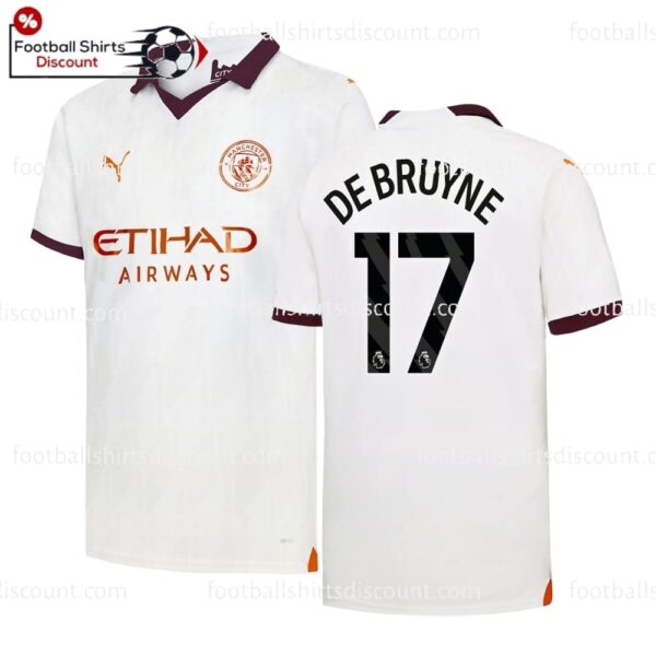 Manchester City Bruyne 17 Away Men Football Shirt 23 24