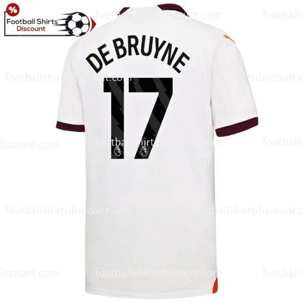 Manchester City Bruyne 17 Away Men Football Shirt 23 24