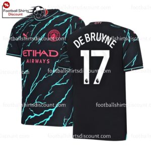 Manchester City Bruyne 17 Third Men Football Shirt