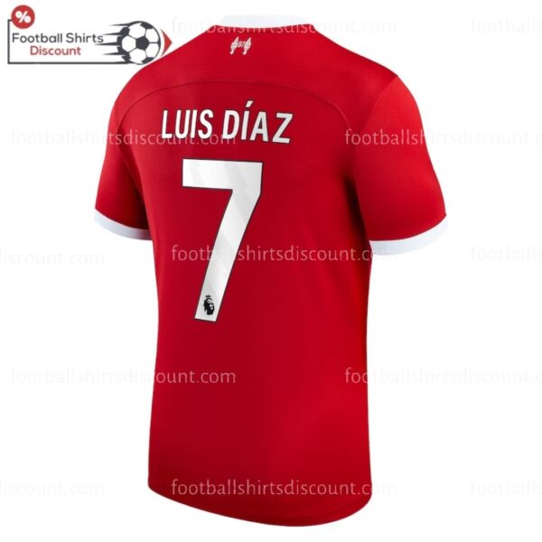 Liverpool Home Men Shirt 2023-24 Luis Diaz 7