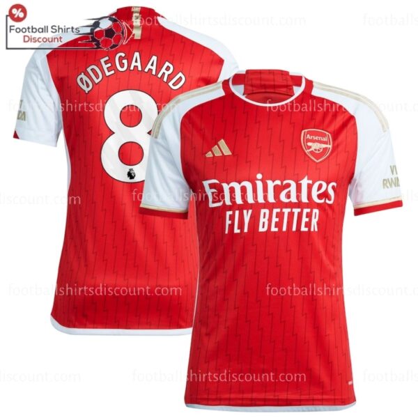 _Arsenal Home Men Shirt 2023-24 Ødegaard 8 Printed