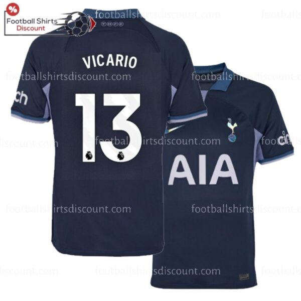 Tottenham Hostpur Away Men Shirt 2023-24 Vacario 13 Printed