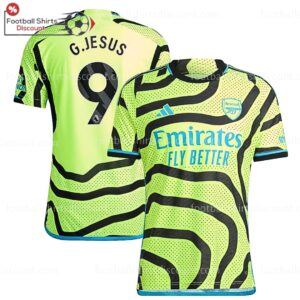 Arsenal Away Men Shirt 2023-24 G.Jesus 9