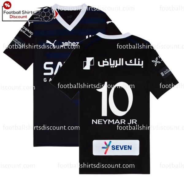 Al Hilal Neymar 10 Third Men Football Shirt 23 24