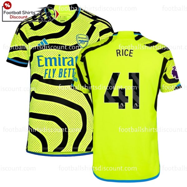 Arsenal Rice 41 Away Men Football Shirt 23 24