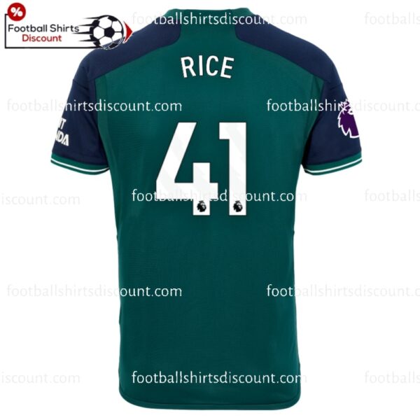 Arsenal Rice 41 Third Men Football Shirt 23 24