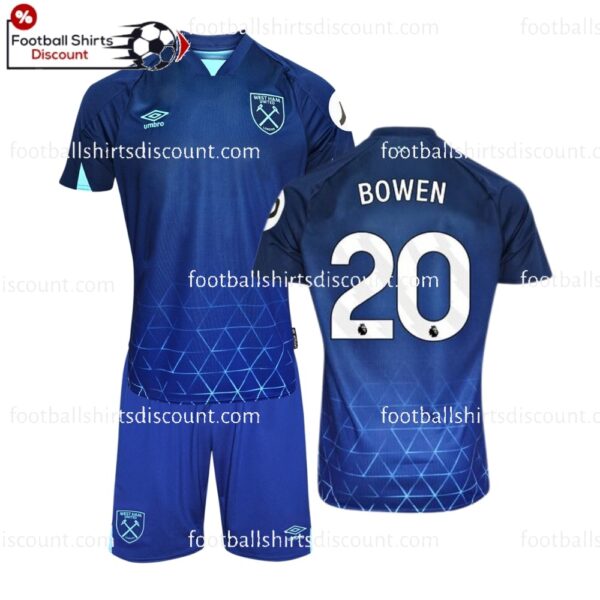 West Ham Bowen 20 Third Kid Football Kit 23 24