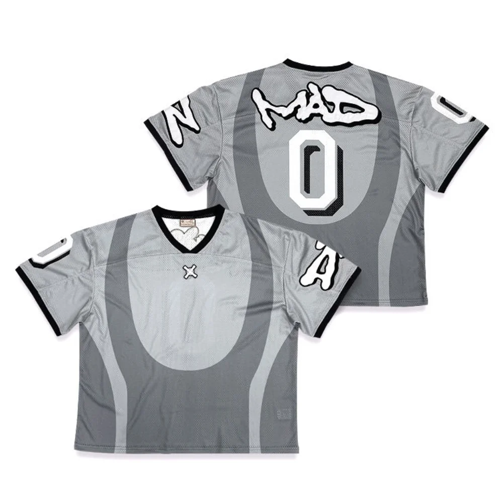 Men's Classic Football Shirt - Grey, Performance Fit