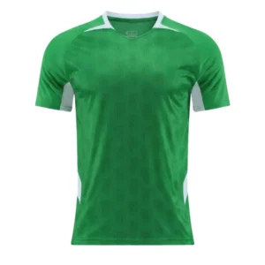 Retro Men Shirt V-Neck Collar green