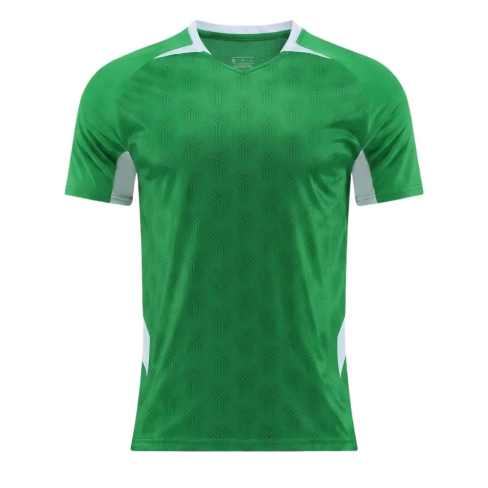 Retro Men Shirt V-Neck Collar green
